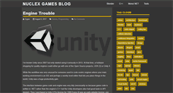 Desktop Screenshot of blog.nuclex-games.com